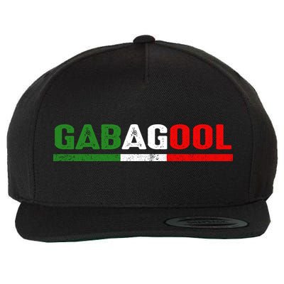 Gabagool Wool Snapback Cap