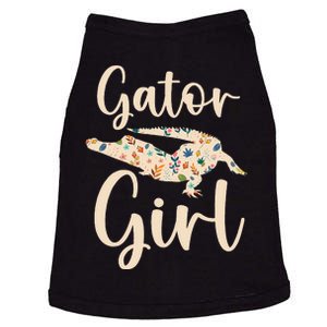 Gator Girl Alligator Lover Zookeeper Crocodile Doggie Tank