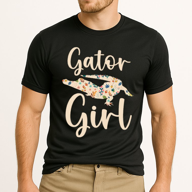 Gator Girl Alligator Lover Zookeeper Crocodile Performance Shirt