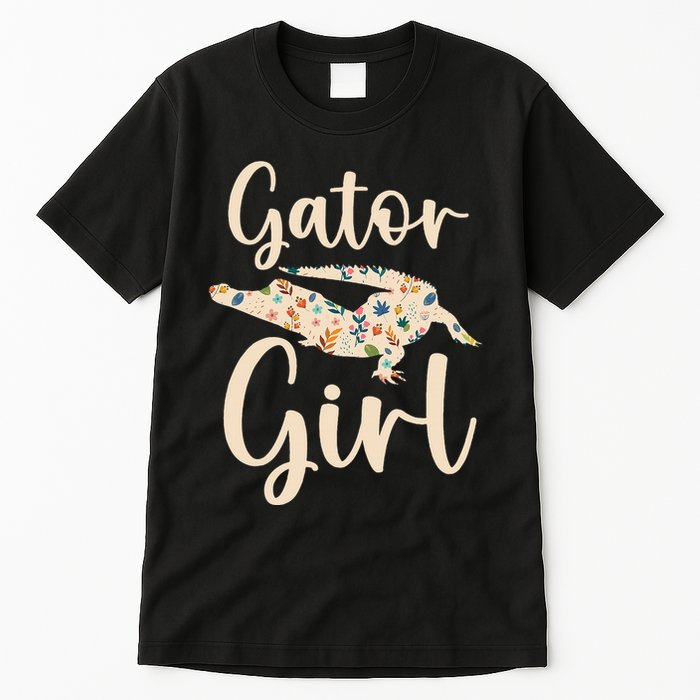 Gator Girl Alligator Lover Zookeeper Crocodile Tall T-Shirt
