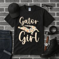 Gator Girl Alligator Lover Zookeeper Crocodile Tall T-Shirt