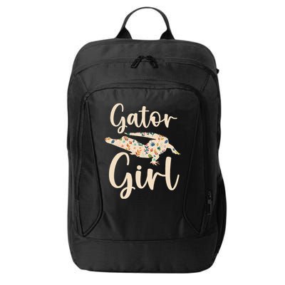 Gator Girl Alligator Lover Zookeeper Crocodile City Backpack