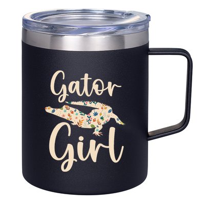 Gator Girl Alligator Lover Zookeeper Crocodile 12oz Stainless Steel Coffee Mug