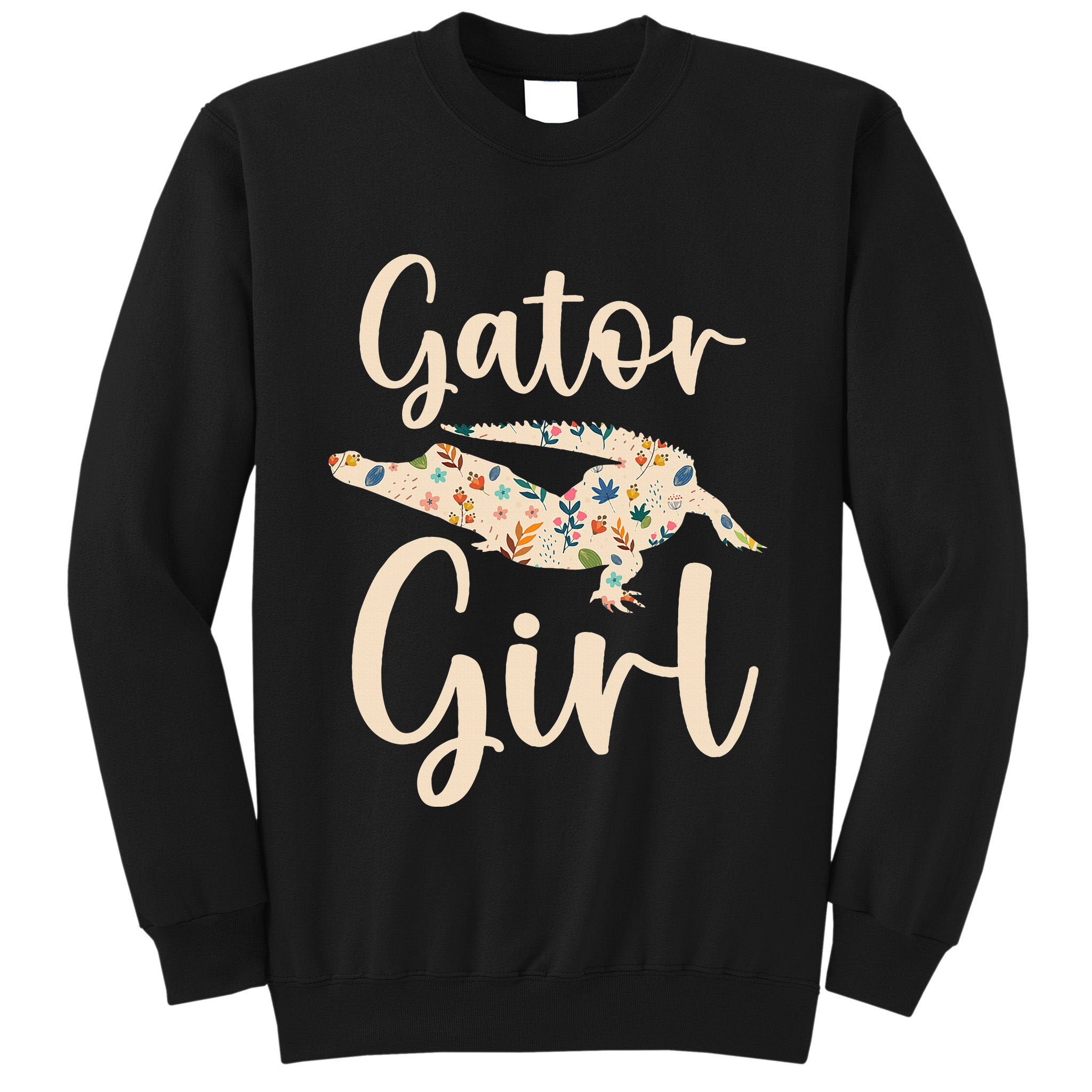 Gator Girl Alligator Lover Zookeeper Crocodile Tall Sweatshirt