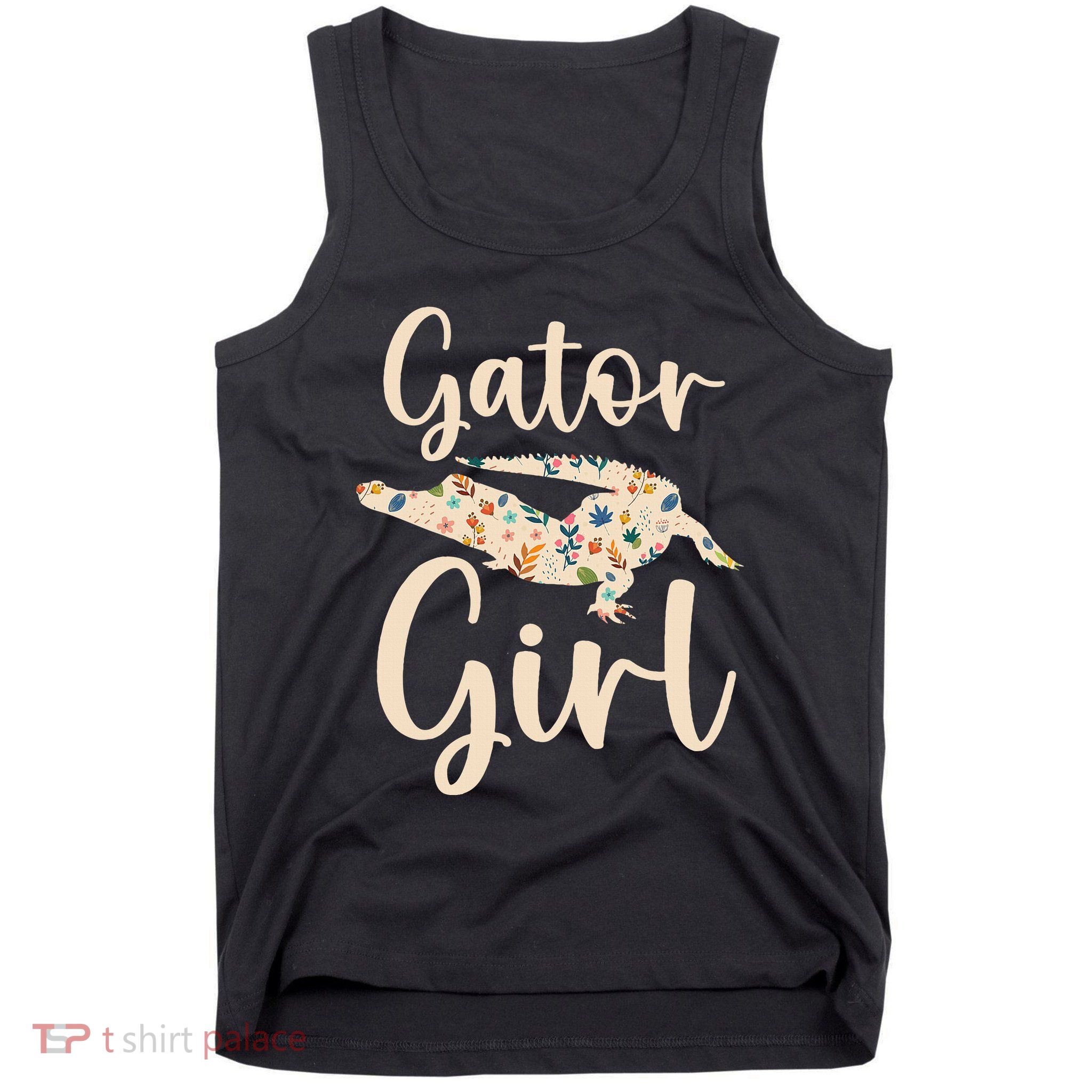 Gator Girl Alligator Lover Zookeeper Crocodile Tank Top