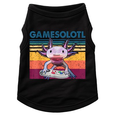 Gamesolotl Gamer Axolotl Fish Playing Video Games Doggie Tank