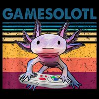 Gamesolotl Gamer Axolotl Fish Playing Video Games Impact Tech Backpack