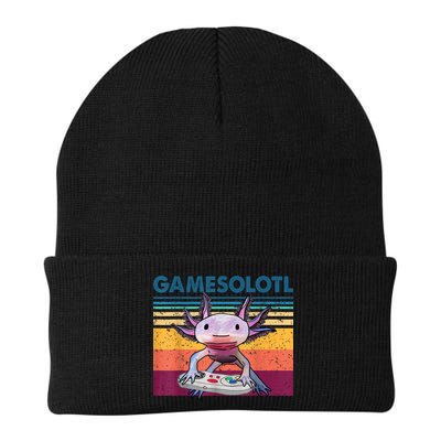 Gamesolotl Gamer Axolotl Fish Playing Video Games Beanie
