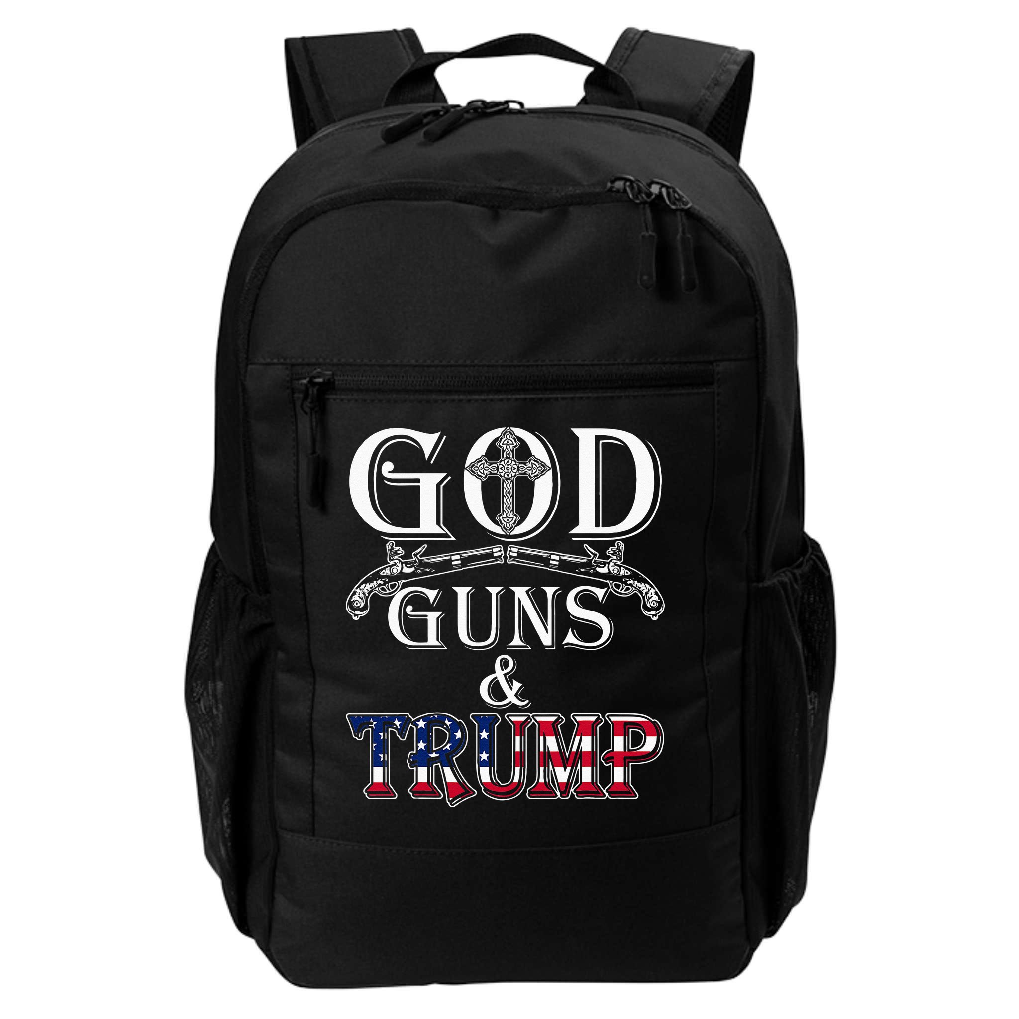 God Guns And Trump 2nd Amendment Trump 45 Backpack