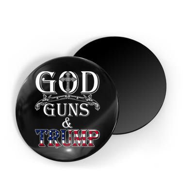God Guns And Trump 2nd Amendment Trump 45 Magnet
