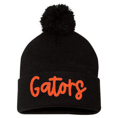 Gators Pom Pom 12in Knit Beanie