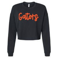 Gators Cropped Pullover Crew
