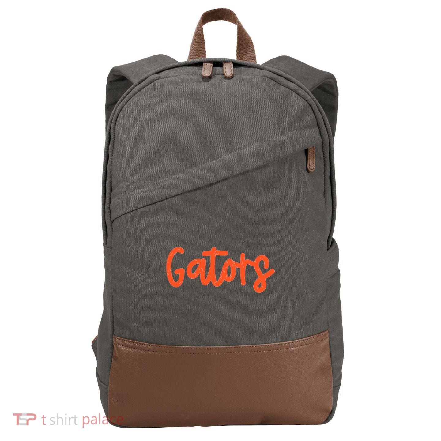Gators Cotton Canvas Backpack