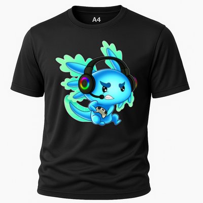 Gamesolotl Gaming Axolotl Clothing   Cooling Performance Crew T-Shirt