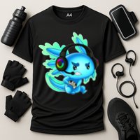Gamesolotl Gaming Axolotl Clothing   Cooling Performance Crew T-Shirt