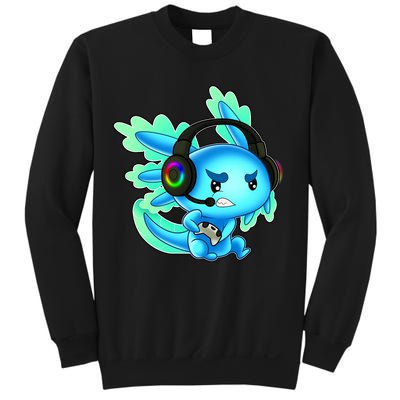 Gamesolotl Gaming Axolotl Clothing   Sweatshirt