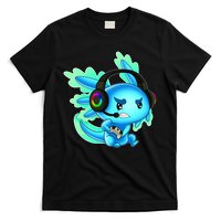 Gamesolotl Gaming Axolotl Clothing   T-Shirt