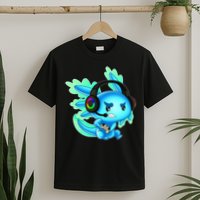 Gamesolotl Gaming Axolotl Clothing   T-Shirt