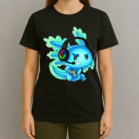 Gamesolotl Gaming Axolotl Clothing   T-Shirt