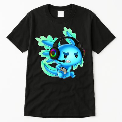 Gamesolotl Gaming Axolotl Clothing   Tall T-Shirt