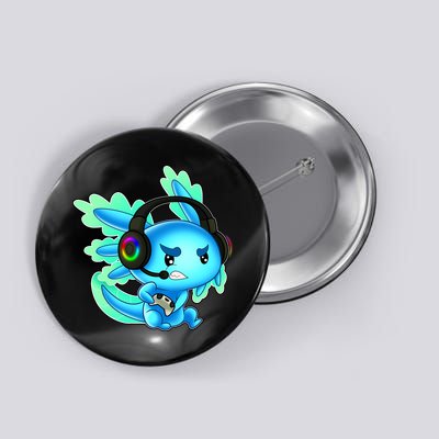 Gamesolotl Gaming Axolotl Clothing   Button
