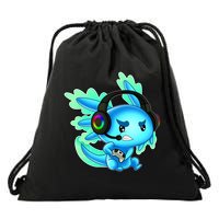 Gamesolotl Gaming Axolotl Clothing   Drawstring Bag