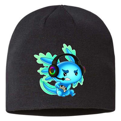 Gamesolotl Gaming Axolotl Clothing   Sustainable Beanie