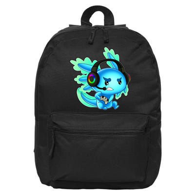 Gamesolotl Gaming Axolotl Clothing   16 in Basic Backpack
