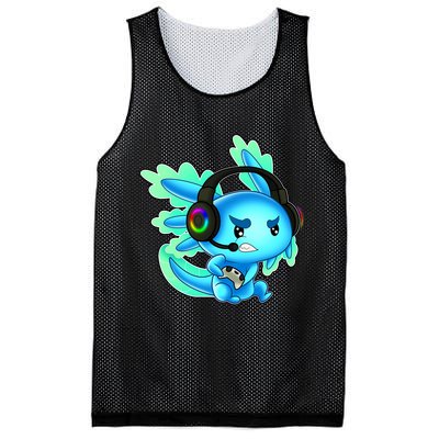 Gamesolotl Gaming Axolotl Clothing   Mesh Reversible Basketball Jersey Tank
