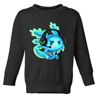 Gamesolotl Gaming Axolotl Clothing   Toddler Sweatshirt