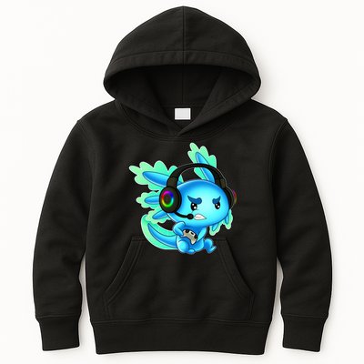 Gamesolotl Gaming Axolotl Clothing   Kids Hoodie