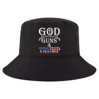 God Guns And Trump 2nd Amendment Cool Comfort Performance Bucket Hat