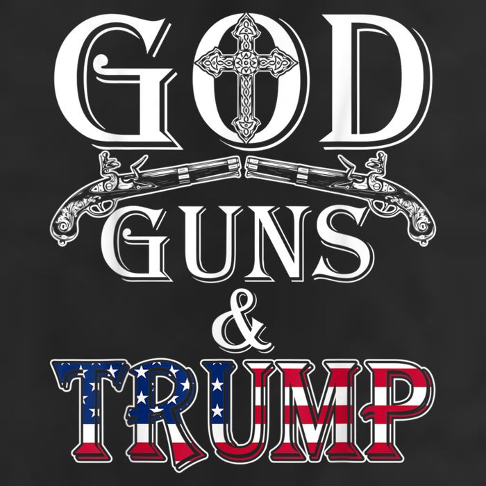 God Guns And Trump 2nd Amendment Cool Comfort Performance Bucket Hat