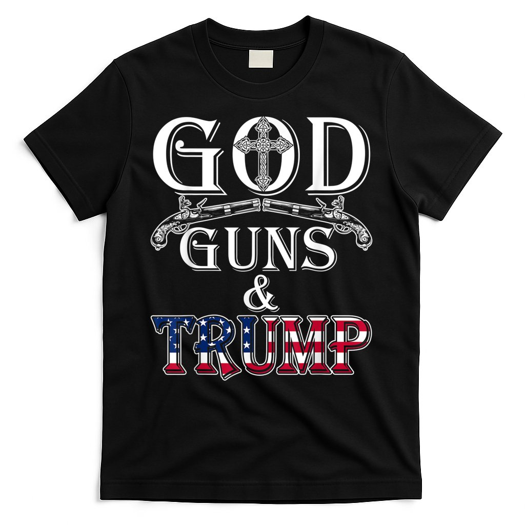 God Guns And Trump 2nd Amendment T-Shirt