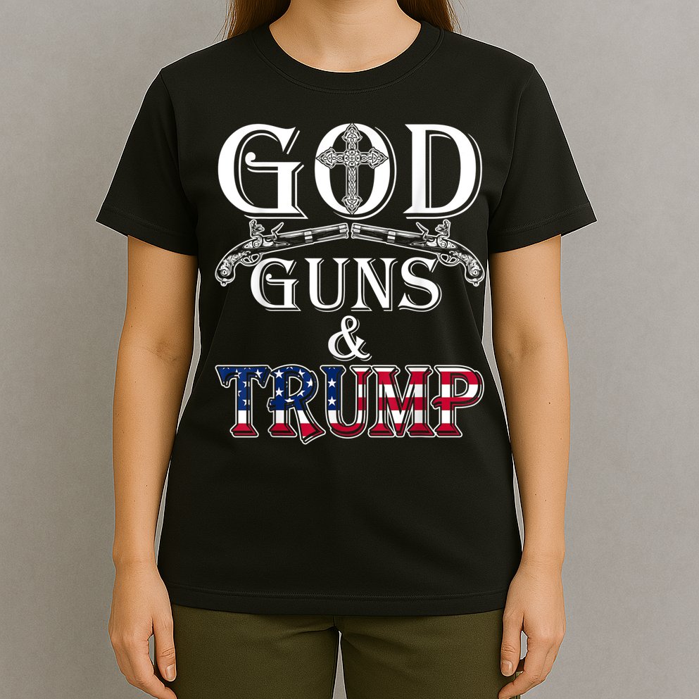 God Guns And Trump 2nd Amendment T-Shirt