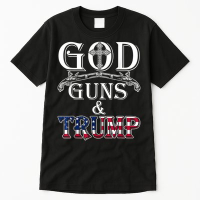 God Guns And Trump 2nd Amendment Tall T-Shirt