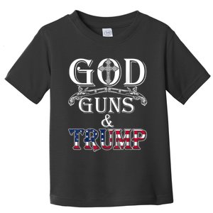 God Guns And Trump 2nd Amendment Toddler T-Shirt