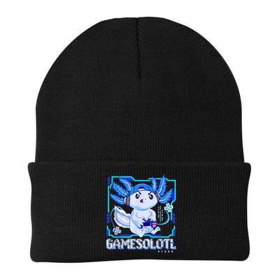 Gamesolotl Gamer Axolotl Boys Video Games Anime Lizard Beanie