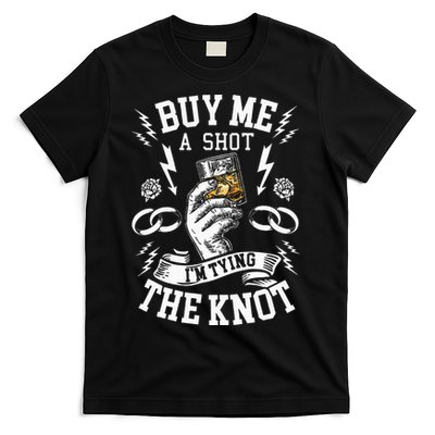 Groom Groomsmen Bachelor Party Funny Shot Drinking T-Shirt