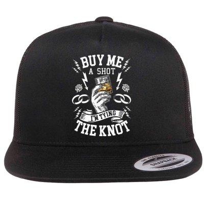 Groom Groomsmen Bachelor Party Funny Shot Drinking Flatbill Hat