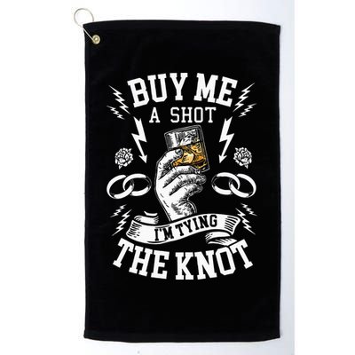 Groom Groomsmen Bachelor Party Funny Shot Drinking Golf Towel