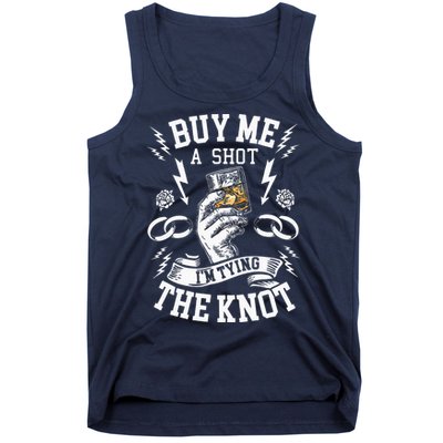 Groom Groomsmen Bachelor Party Funny Shot Drinking Tank Top