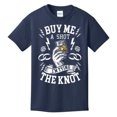 Groom Groomsmen Bachelor Party Funny Shot Drinking Kids T-Shirt
