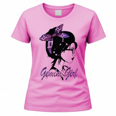 Gemini Girl Birthday Gemini Woman Zodiac Sign Women's T-Shirt