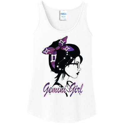 Gemini Girl Birthday Gemini Woman Zodiac Sign Ladies Essential Tank