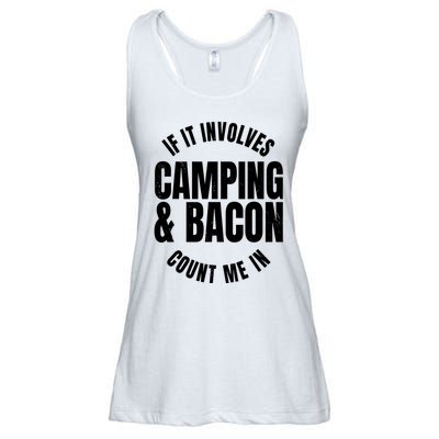 Glamping Glamper Boujee Tents Camper Camping And Bacon Ladies Essential Flowy Tank