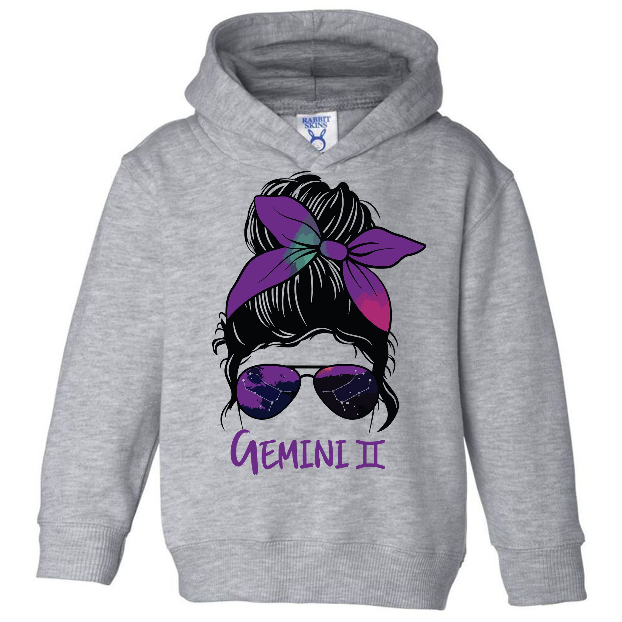 Gemini Girl Birthday Gemini Woman Zodiac Constellation Toddler Hoodie