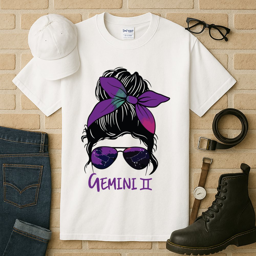 Gemini Girl Birthday Gemini Woman Zodiac Constellation Tall T-Shirt