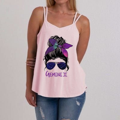 Gemini Girl Birthday Gemini Woman Zodiac Constellation Women's Strappy Tank