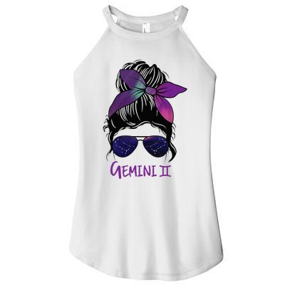 Gemini Girl Birthday Gemini Woman Zodiac Constellation Women’s Perfect Tri Rocker Tank